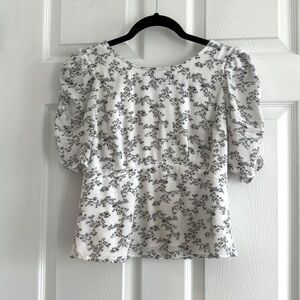 Abercrombie Floral Top Size S